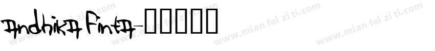 Andhika Finta字体转换